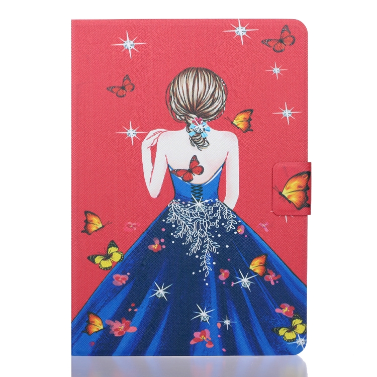 For iPad Pro 11 2024 Voltage Coloured Drawing Smart Leather Tablet Case(Girl Back) For iPad Pro 11 2024 Voltage Coloured Drawing Smart Leather Tablet Case(Girl Back)