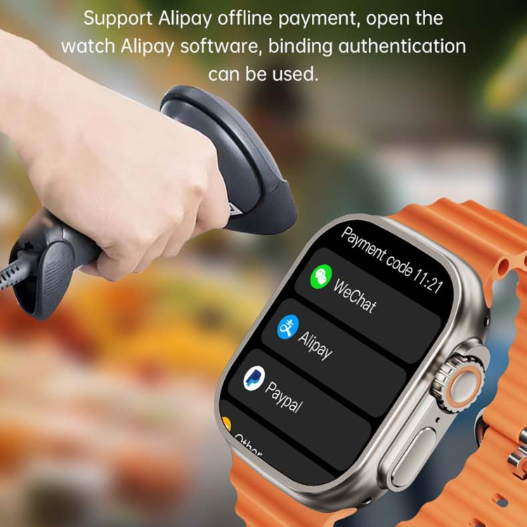 WS12 ULTRA 2 2.2 inch Sport Smart Watch, Support Payment Code ...