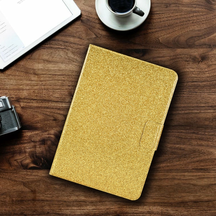 For iPad Pro 11 2024 Varnish Glitter Powder Smart Leather Tablet Case(Yellow) For iPad Pro 11 2024 Varnish Glitter Powder Smart Leather Tablet Case(Yellow)