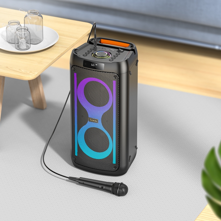 hoco HA6 Danny Outdoor Bluetooth 5.3 Speaker Support TWS(Black) hoco HA6 Danny Outdoor Bluetooth 5.3 Speaker Support TWS(Black)