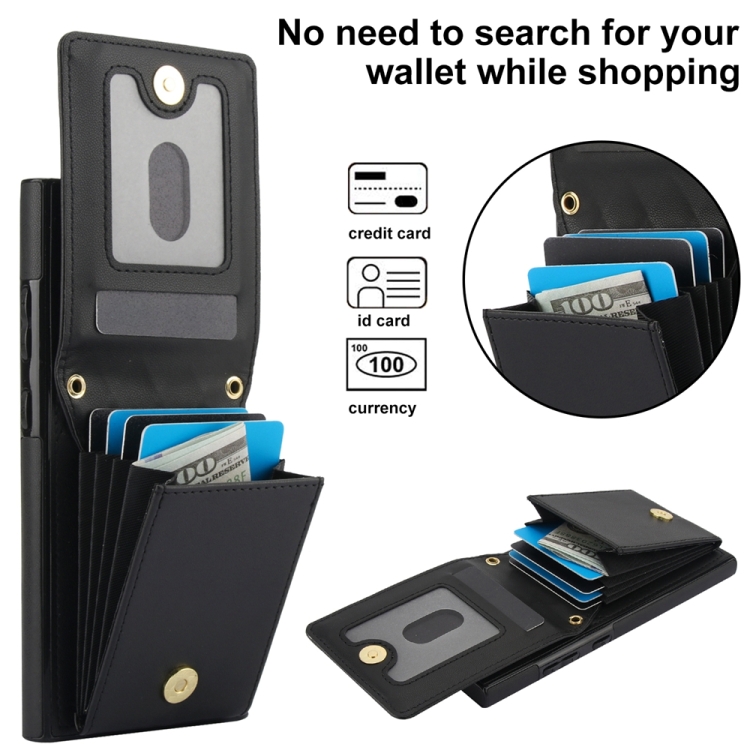 For Samsung Galaxy S23 Ultra 5G YM015 Crossbody Rhombic Card Bag RFID Phone Case(Black) For Samsung Galaxy S23 Ultra 5G YM015 Crossbody Rhombic Card Bag RFID Phone Case(Black)