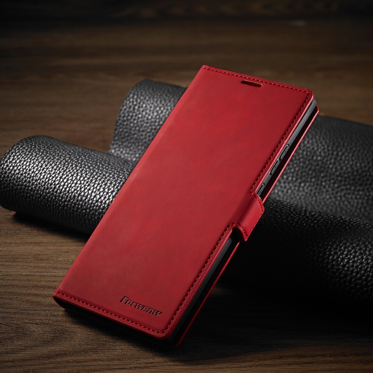 For Samsung Galaxy Note20 Forwenw Dream Series Oil Edge Strong Magnetism Horizontal Flip Leather Case with Holder & Card Slots & Wallet & Photo Frame(Red) For Samsung Galaxy Note20 Forwenw Dream Series Oil Edge Strong Magnetism Horizontal Flip Leather Case with Holder & Card Slots & Wallet & Photo Frame(Red)
