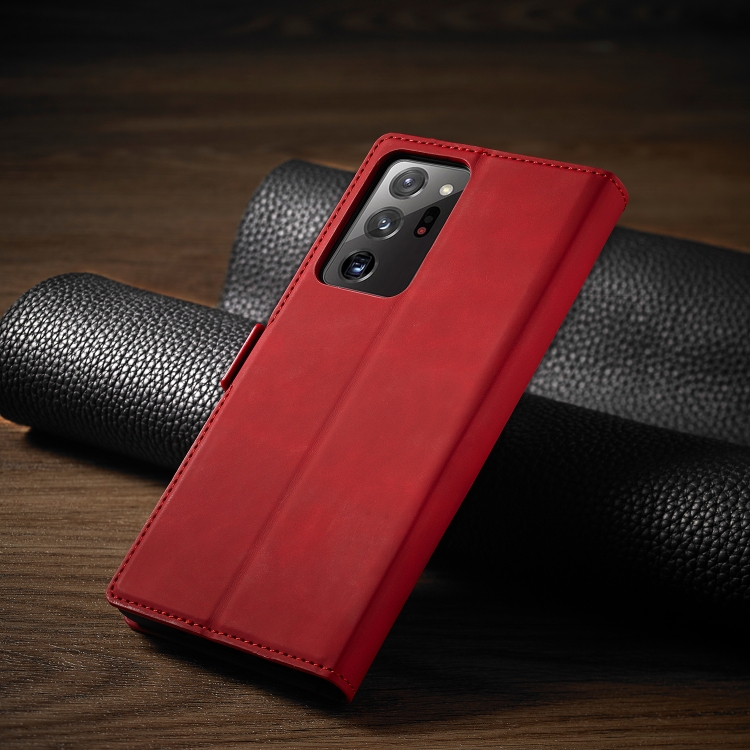 For Samsung Galaxy Note20 Forwenw Dream Series Oil Edge Strong Magnetism Horizontal Flip Leather Case with Holder & Card Slots & Wallet & Photo Frame(Red) For Samsung Galaxy Note20 Forwenw Dream Series Oil Edge Strong Magnetism Horizontal Flip Leather Case with Holder & Card Slots & Wallet & Photo Frame(Red)