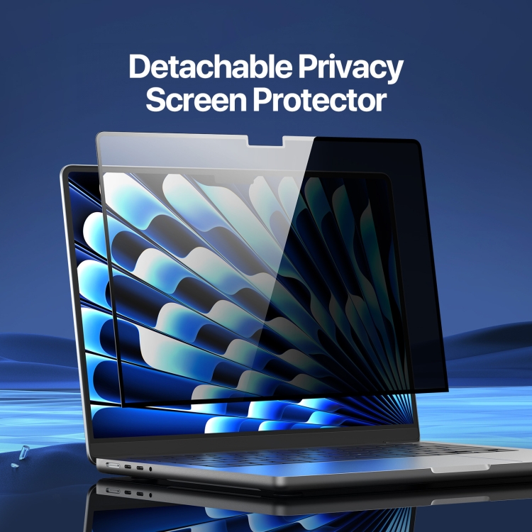 For MacBook Air 15.3 2023/2024 A2941 DUX DUCIS LCGH Laptop Privacy Tempered Glass Film For MacBook Air 15.3 2023/2024 A2941 DUX DUCIS LCGH Laptop Privacy Tempered Glass Film
