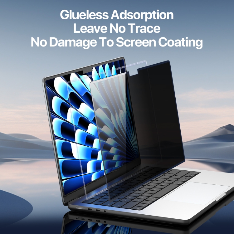 For MacBook Air 15.3 2023/2024 A2941 DUX DUCIS LCGH Laptop Privacy Tempered Glass Film For MacBook Air 15.3 2023/2024 A2941 DUX DUCIS LCGH Laptop Privacy Tempered Glass Film