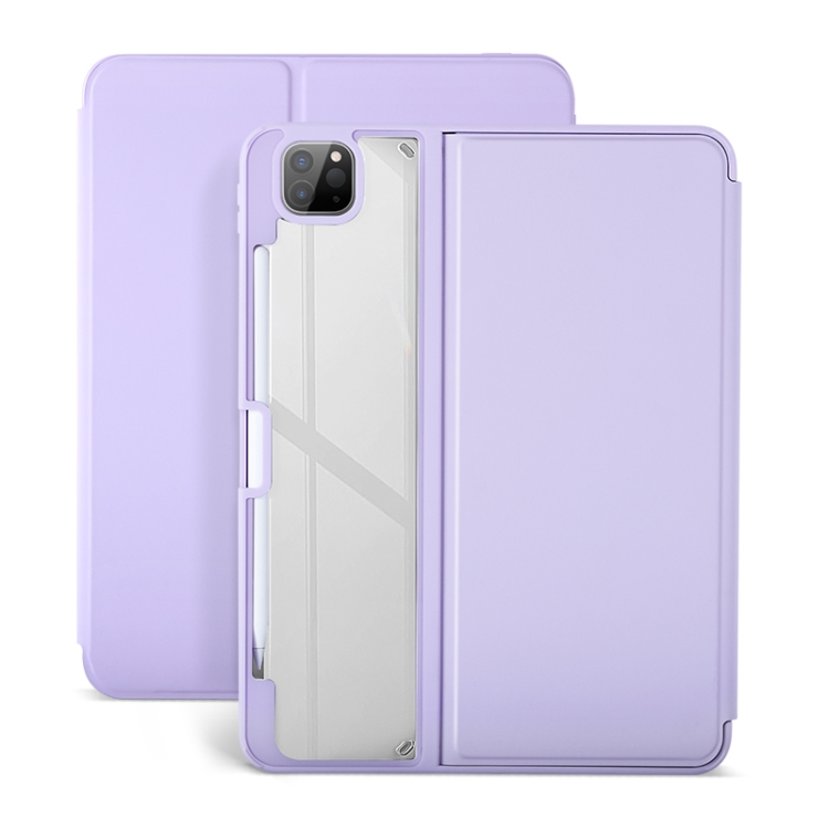 For iPad Air 13 2024 / Pro 12.9 2022 2-Fold Clear Acrylic Leather Tablet Case(Ice Blue) For iPad Air 13 2024 / Pro 12.9 2022 2-Fold Clear Acrylic Leather Tablet Case(Ice Blue)