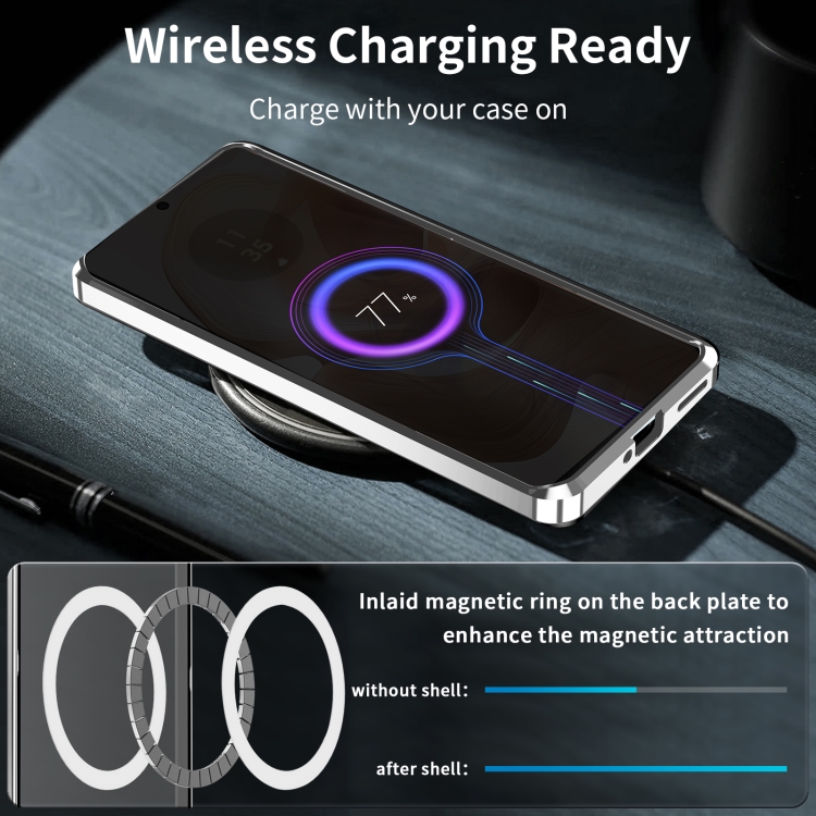 Magnetic Slim Fit Case For Motorola Edge 50 Ultra/Moto X50 Ultra With - View #5