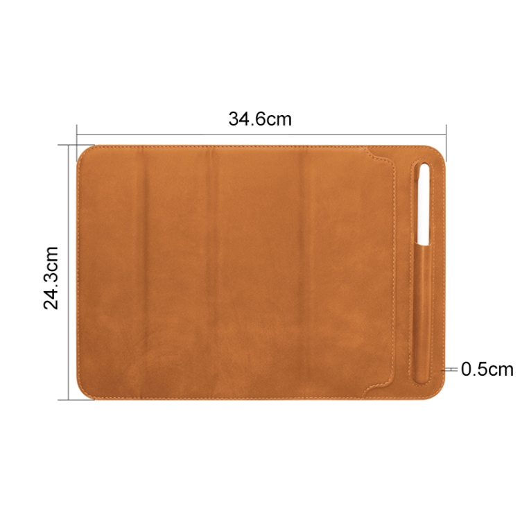 For iPad Pro 12.9 (2020) / (2018) Mutural Liner Bag PU Leather Tablet Case with Holder & Pen Slot(Grey) For iPad Pro 12.9 (2020) / (2018) Mutural Liner Bag PU Leather Tablet Case with Holder & Pen Slot(Grey)