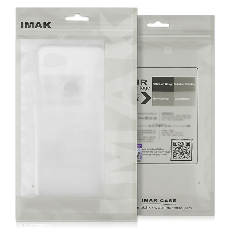 For iPhone 15 Pro IMAK UX-5 Series Transparent TPU Phone Case For iPhone 15 Pro IMAK UX-5 Series Transparent TPU Phone Case