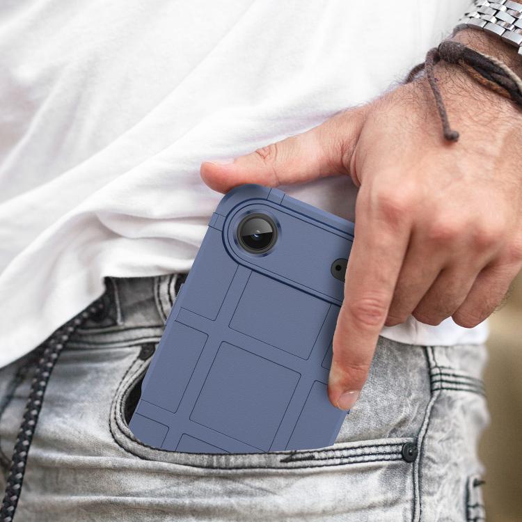 For iPhone Air Full Coverage Shockproof TPU Phone Case(Blue)
