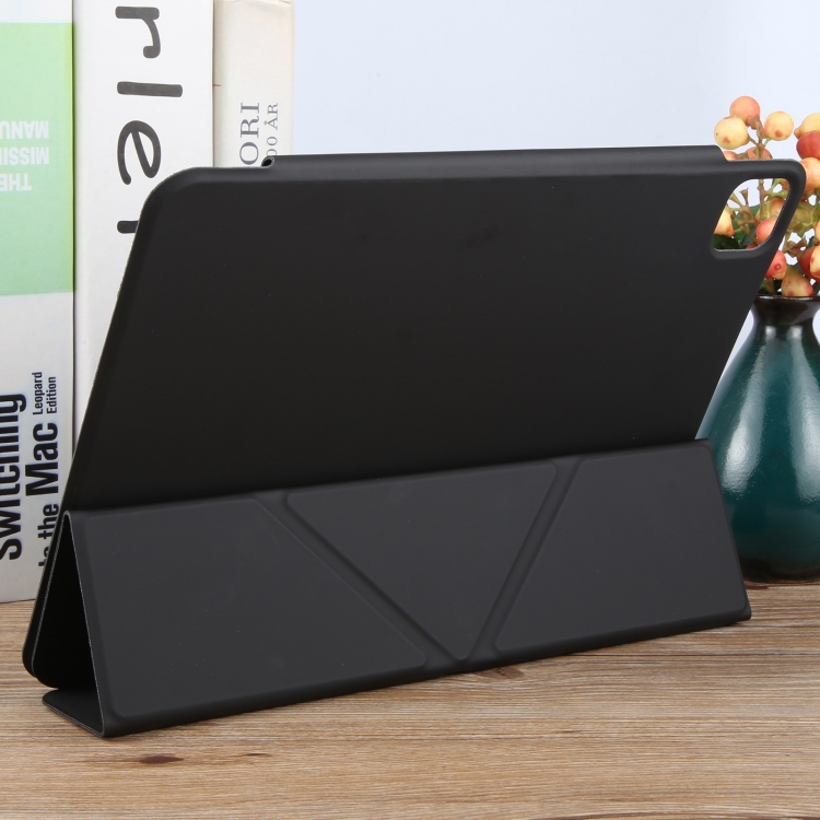For iPad Pro 13 2024 Y-Shape Double-sided Clip Magnetic Smart Tablet Case(Black) For iPad Pro 13 2024 Y-Shape Double-sided Clip Magnetic Smart Tablet Case(Black)