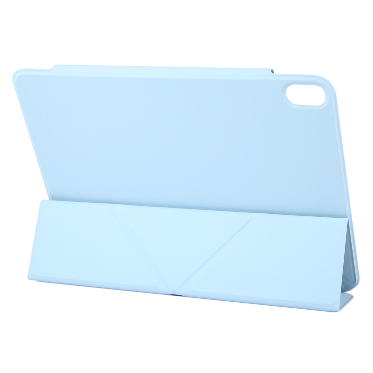 For iPad Air 11 2024 Y-Shape Double-sided Clip Magnetic Smart Tablet Case(Blue) For iPad Air 11 2024 Y-Shape Double-sided Clip Magnetic Smart Tablet Case(Blue)
