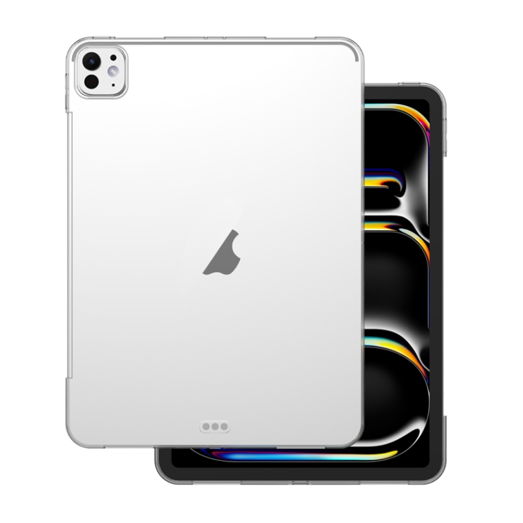 For iPad Pro 11 2024 Shockproof Soft TPU Protective Tablet Case(Transparent) For iPad Pro 11 2024 Shockproof Soft TPU Protective Tablet Case(Transparent)