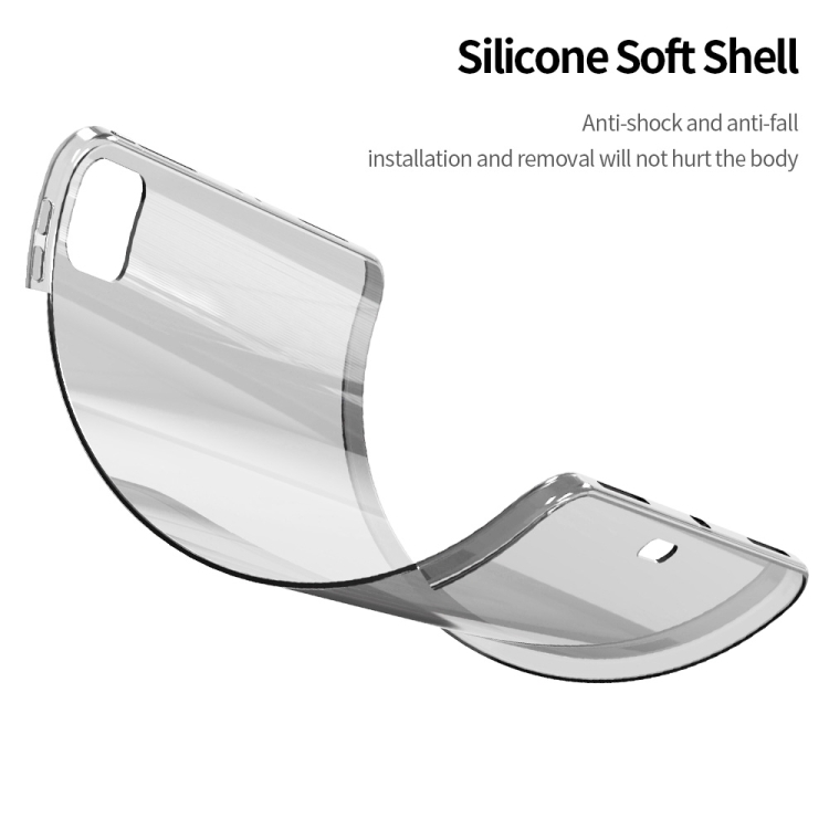 For iPad Air 13 2024 Shockproof Soft TPU Protective Tablet Case(Transparent)