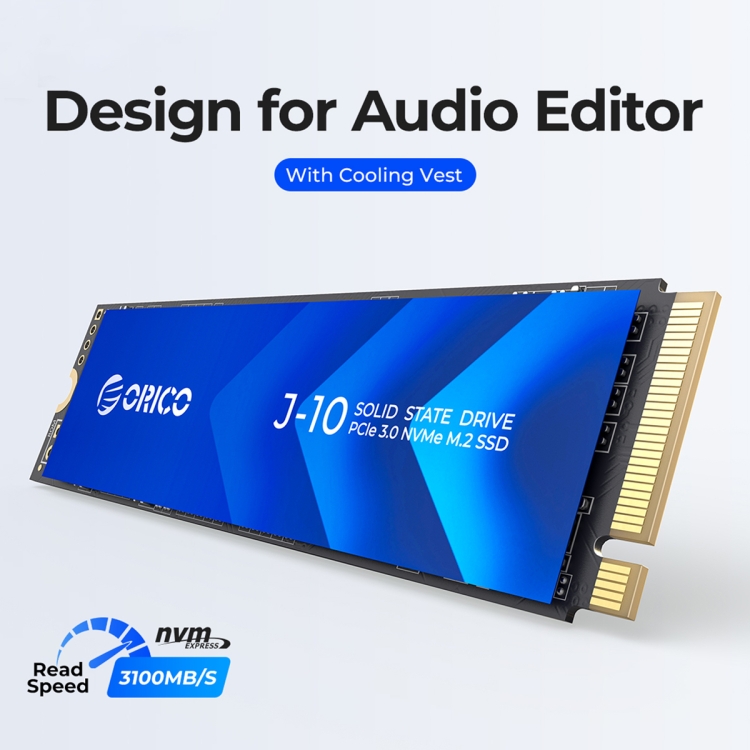 ORICO J-10 PCIe 3.0 NVMe M.2 SSD 内蔵ソリッドステートドライブ