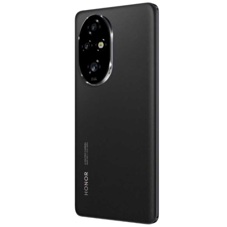 Honor 200 Pro, 12GB+256GB, Screen Fingerprint Identification, 6.78 inch MagicOS 8.0 Snapdragon 8s Gen 3 Octa Core, Network: 5G, NFC, OTG(Black)