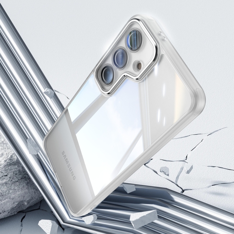 For Samsung Galaxy S25+ 5G Acrylic Hybrid TPU Armor Shockproof Phone Case(Transparent) For Samsung Galaxy S25+ 5G Acrylic Hybrid TPU Armor Shockproof Phone Case(Transparent)