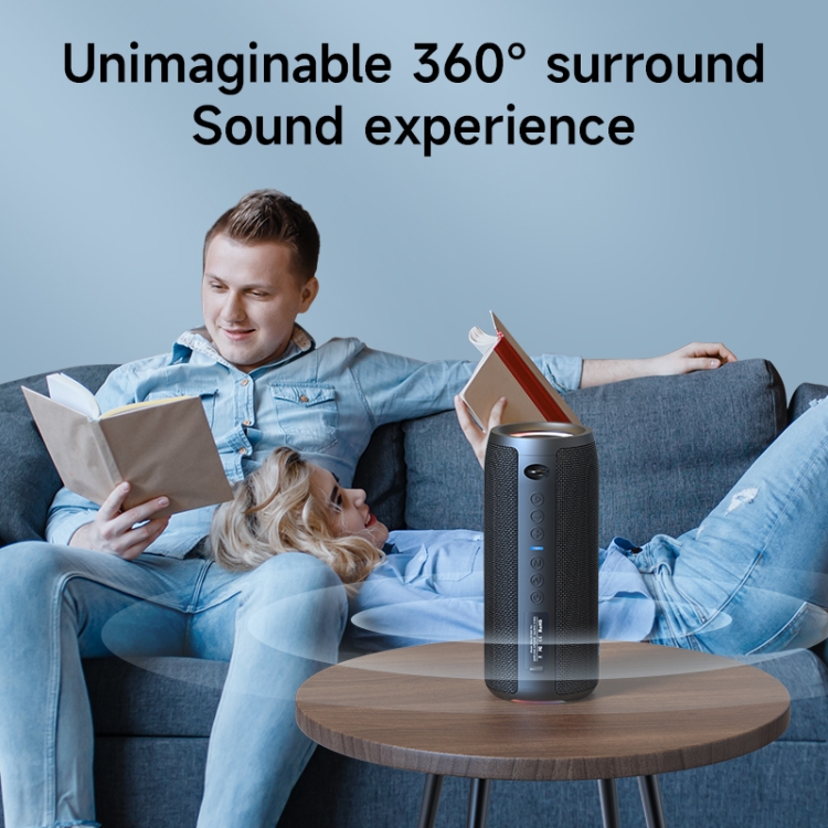 Zealot S51 Pro Shocking Bass Bluetooth Speaker with Colorful Light(Red) Zealot S51 Pro Shocking Bass Bluetooth Speaker with Colorful Light(Red)