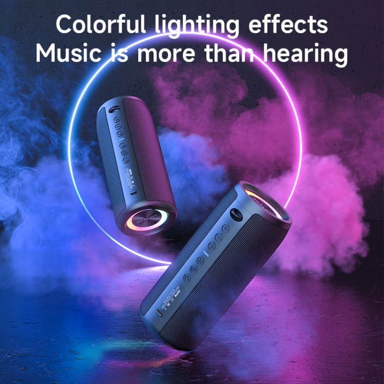 Zealot S51 Pro Shocking Bass Bluetooth Speaker with Colorful Light(Red) Zealot S51 Pro Shocking Bass Bluetooth Speaker with Colorful Light(Red)