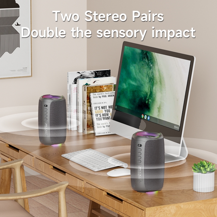 Zealot S61M RGB Rhythmic Light Karaoke Wireless Speaker, Style:Single Mic(Black) Zealot S61M RGB Rhythmic Light Karaoke Wireless Speaker, Style:Single Mic(Black)