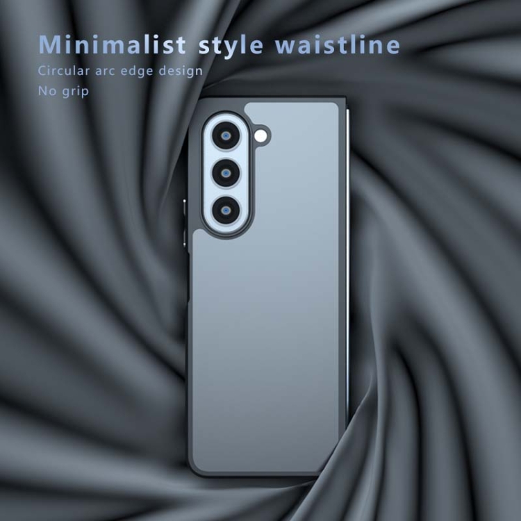 For Samsung Galaxy Z Fold4 Armor Big Pore PC Hybrid TPU Phone Case(Frosted Black) For Samsung Galaxy Z Fold4 Armor Big Pore PC Hybrid TPU Phone Case(Frosted Black)