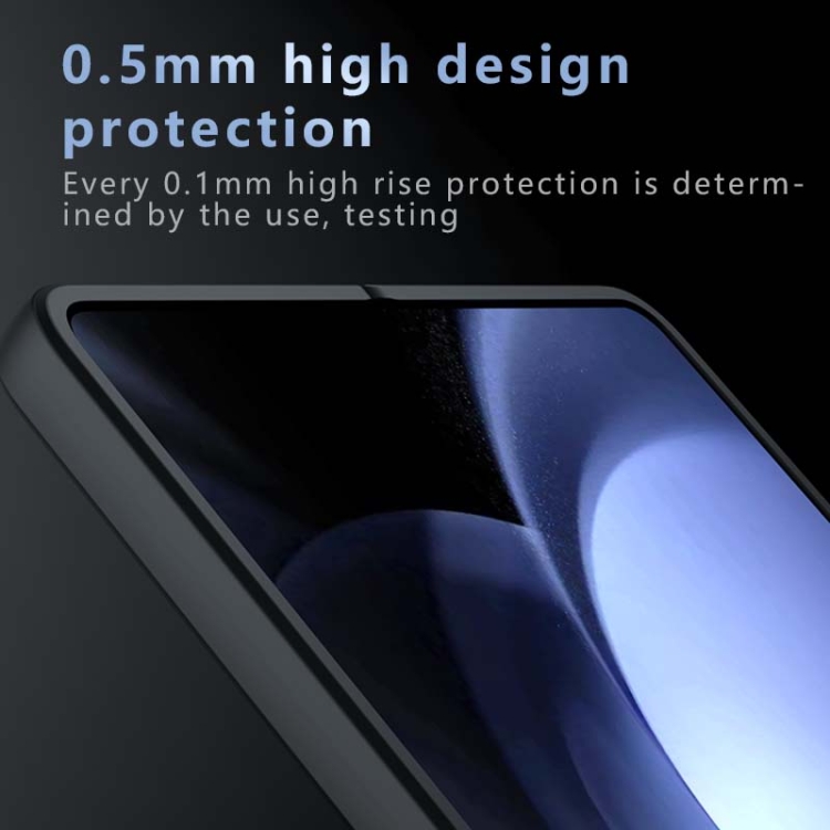 For Samsung Galaxy Z Fold4 Armor Big Pore PC Hybrid TPU Phone Case(Frosted Black) For Samsung Galaxy Z Fold4 Armor Big Pore PC Hybrid TPU Phone Case(Frosted Black)