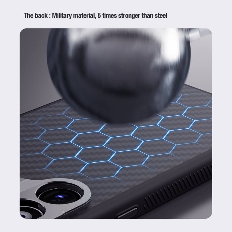 For Samsung Galaxy S24 Ultra 5G NILLKIN Aramid Fiber Fine Hole Phone Case(Black) For Samsung Galaxy S24 Ultra 5G NILLKIN Aramid Fiber Fine Hole Phone Case(Black)
