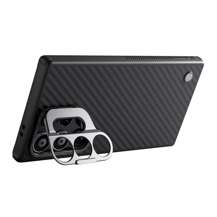 For Samsung Galaxy S24 Ultra 5G NILLKIN Aramid Fiber Fine Hole MagSafe Magnetic Phone Case(Black) For Samsung Galaxy S24 Ultra 5G NILLKIN Aramid Fiber Fine Hole MagSafe Magnetic Phone Case(Black)