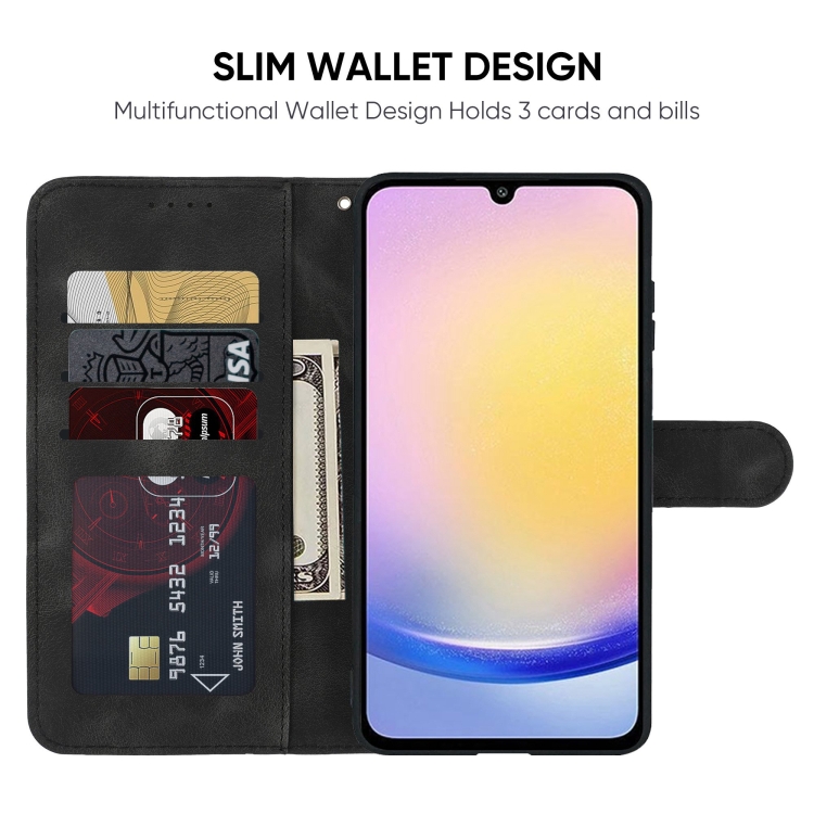 Samsung Galaxy A25 5G 用 肌触りのよい幾何学模様のレザー製携帯電話