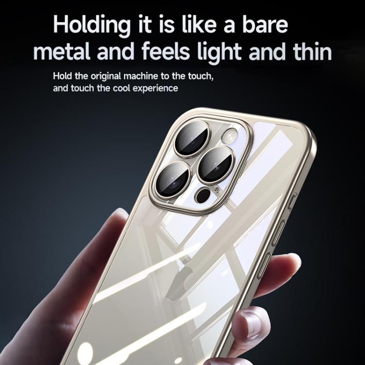 For iPhone 14 Pro Max SULADA Electroplating Frosted PC + TPU Shockproof Phone Case(Black) For iPhone 14 Pro Max SULADA Electroplating Frosted PC + TPU Shockproof Phone Case(Black)