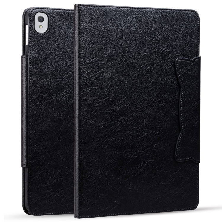 For iPad 10.5 2019 / 2017 / Air 3 Cat Buckle Leather Smart Tablet Case(Black) For iPad 10.5 2019 / 2017 / Air 3 Cat Buckle Leather Smart Tablet Case(Black)