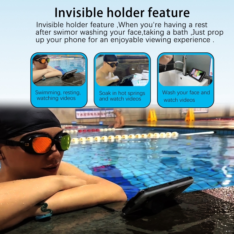 33ft 10m Underwater IP68 Waterproof Phone Case For Under 6.6 inch Phones(White) 33ft 10m Underwater IP68 Waterproof Phone Case For Under 6.6 inch Phones(White)