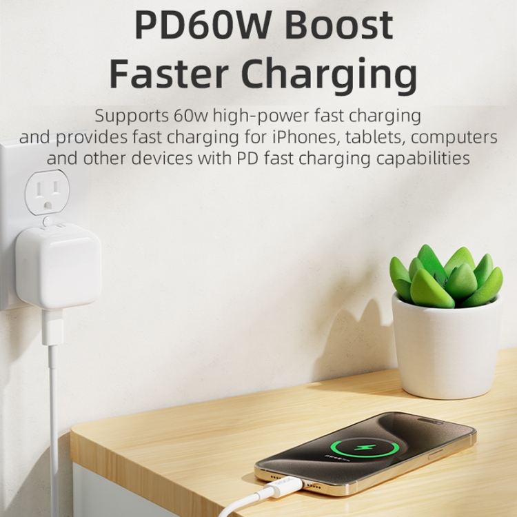 ROCK P8 Prime Series 1m USB-C / Type-C Fast Charging Data Cable, Interface:PD27W 8 Pin(White) ROCK P8 Prime Series 1m USB-C / Type-C Fast Charging Data Cable, Interface:PD27W 8 Pin(White)