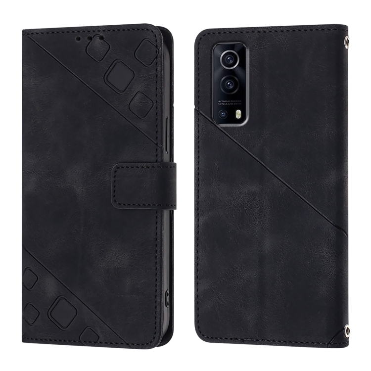 Funda Compatible Con Vivo Y72 5G,Carcasa De Solapa De Cuero Con Ranura De Tarjeta.diseño De Billetera,Patrón Tridimensional,Funda De Cuero De Vivo Y72 5G