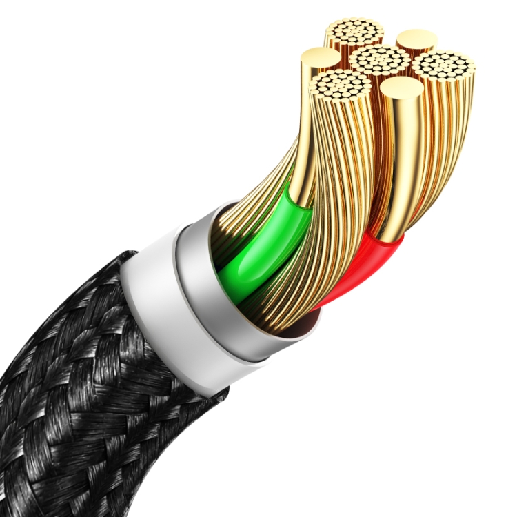 USAMS SJ729 30W USB-C/Type-C to 8 Pin Aluminum Alloy Data Cable, Length: 1.2m(Tarnish) USAMS SJ729 30W USB-C/Type-C to 8 Pin Aluminum Alloy Data Cable, Length: 1.2m(Tarnish)