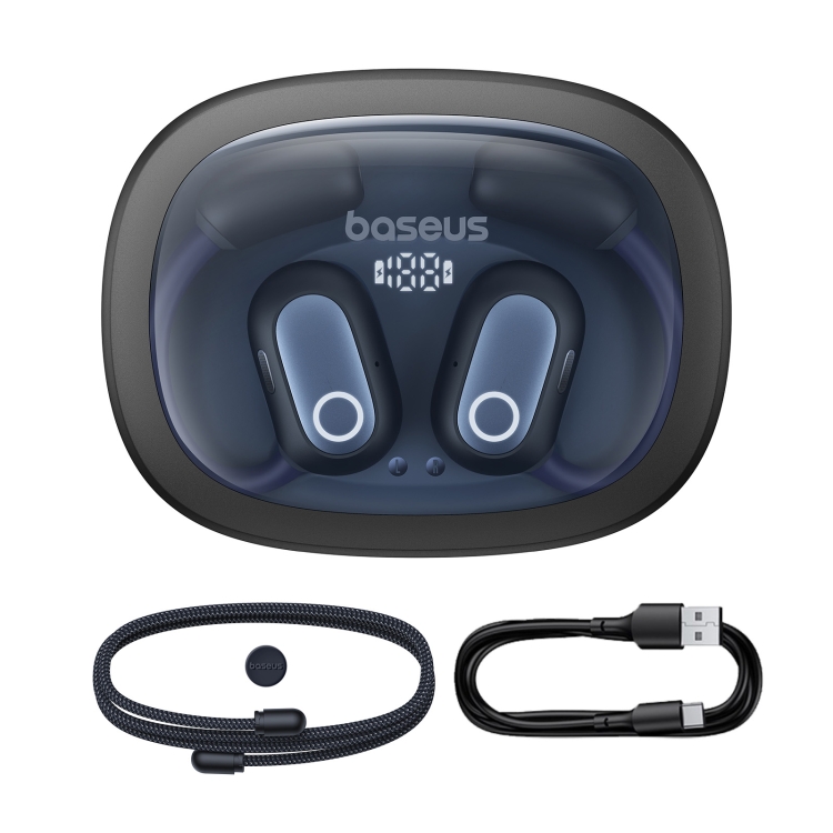 Baseus Eli Series Fit Open-Ear True Wireless Earphones(Black) Baseus Eli Series Fit Open-Ear True Wireless Earphones(Black)