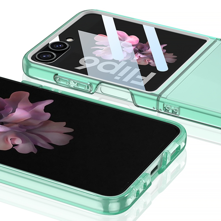 For Samsung Galaxy Z Flip6 GKK Integrated Ultra-thin Large Window PC Phone Case(Transparent)