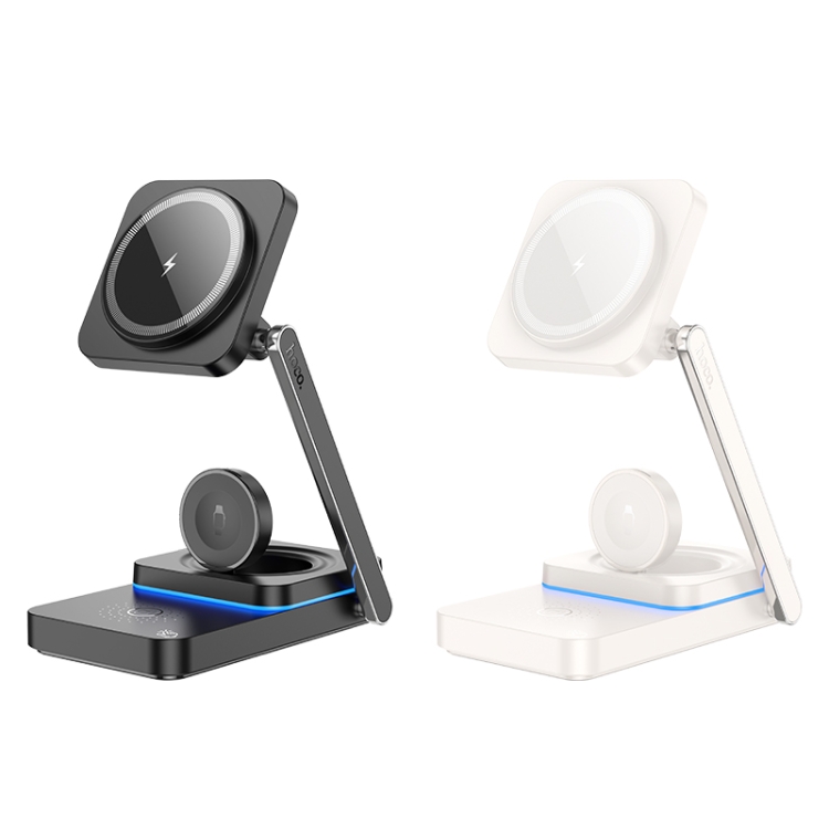 hoco CQ10 Consuelo Folding 3 in 1 Wireless Fast Charger(Black) hoco CQ10 Consuelo Folding 3 in 1 Wireless Fast Charger(Black)