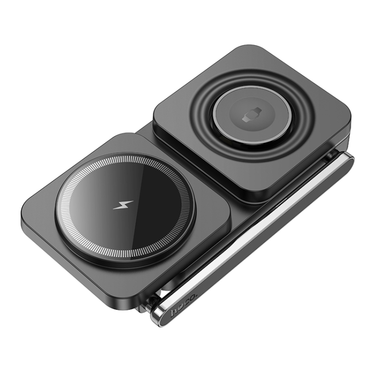 hoco CQ10 Consuelo Folding 3 in 1 Wireless Fast Charger(Black) hoco CQ10 Consuelo Folding 3 in 1 Wireless Fast Charger(Black)