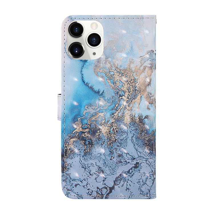 For iPhone 12 / 12 Pro 3D Painting Colored Drawing Pattern Horizontal Flip TPU + PU Leather Case with Holder & Card Slots & Wallet & Lanyard(Milky Way)