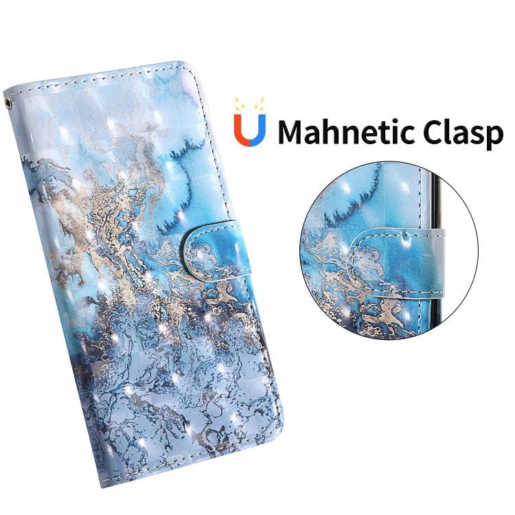For iPhone 12 / 12 Pro 3D Painting Colored Drawing Pattern Horizontal Flip TPU + PU Leather Case with Holder & Card Slots & Wallet & Lanyard(Milky Way)