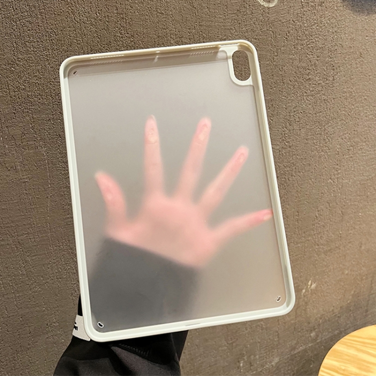 For iPad 10th Gen 10.9 2022 Frosted Acrylic Hybrid TPU Tablet Case(Grey) For iPad 10th Gen 10.9 2022 Frosted Acrylic Hybrid TPU Tablet Case(Grey)