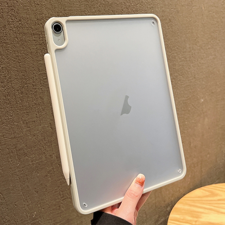 For iPad 10th Gen 10.9 2022 Frosted Acrylic Hybrid TPU Tablet Case(Grey) For iPad 10th Gen 10.9 2022 Frosted Acrylic Hybrid TPU Tablet Case(Grey)