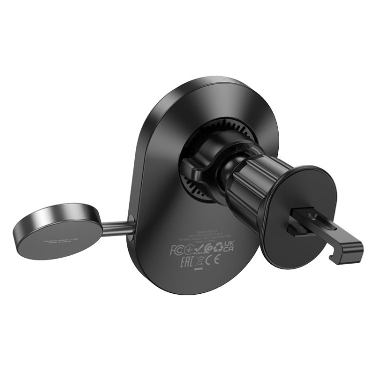 BOROFONE BH219 Fine 2 in 1 Fast Wireless Charging Car Air Outlet Holder(Black) BOROFONE BH219 Fine 2 in 1 Fast Wireless Charging Car Air Outlet Holder(Black)