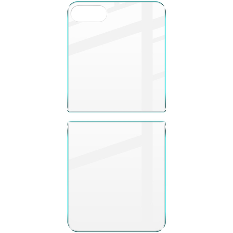 For Samsung Galaxy Z Flip6 IMAK H Series Tempered Back Glass Film Set For Samsung Galaxy Z Flip6 IMAK H Series Tempered Back Glass Film Set