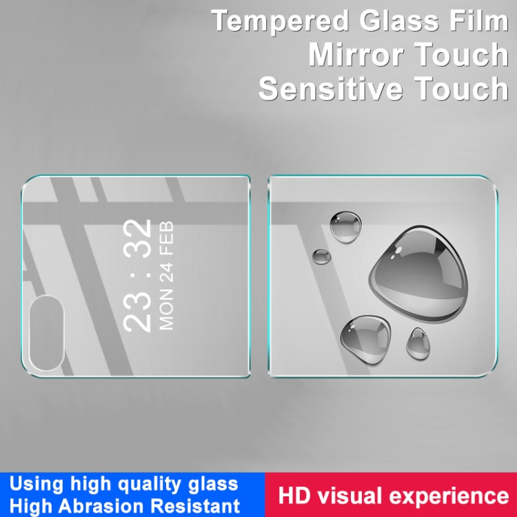 For Samsung Galaxy Z Flip6 IMAK H Series Tempered Back Glass Film Set For Samsung Galaxy Z Flip6 IMAK H Series Tempered Back Glass Film Set