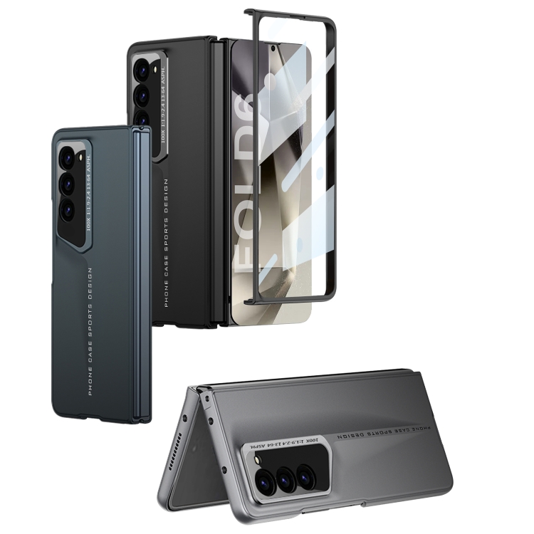 For Samsung Galaxy Z Fold6 GKK Integrated Blade Ultra-thin Full Coverage Phone Case(Grey) For Samsung Galaxy Z Fold6 GKK Integrated Blade Ultra-thin Full Coverage Phone Case(Grey)