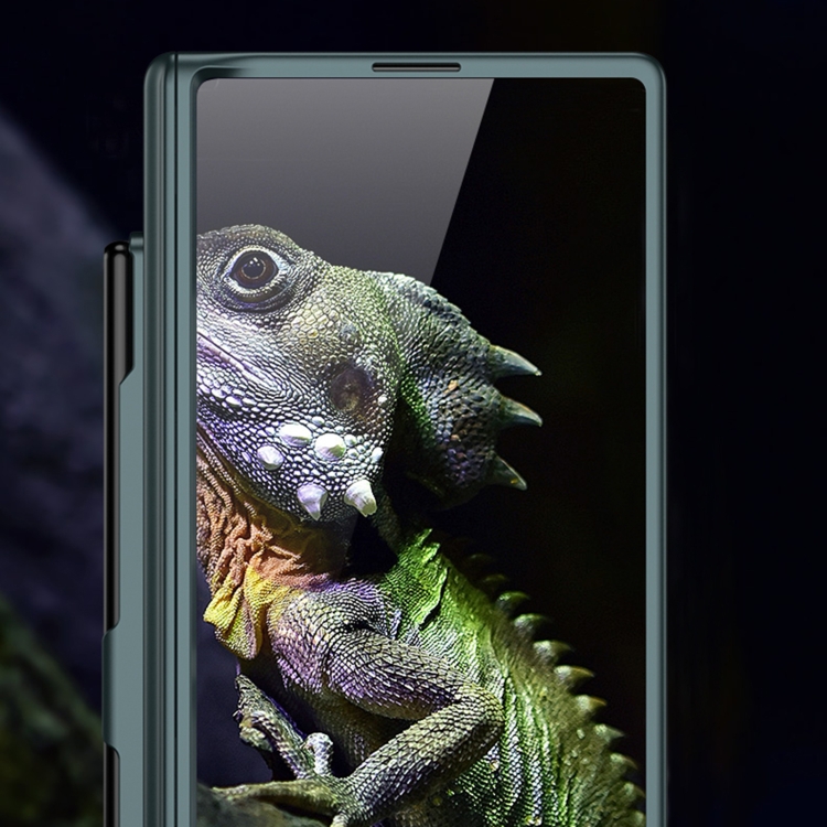 For Samsung Galaxy Z Fold6 GKK Integrated Anti Peep Full Coverage Magnetic Fold Phone Case with Pen Slot, Not Included Pen(Grey) For Samsung Galaxy Z Fold6 GKK Integrated Anti Peep Full Coverage Magnetic Fold Phone Case with Pen Slot, Not Included Pen(Grey)