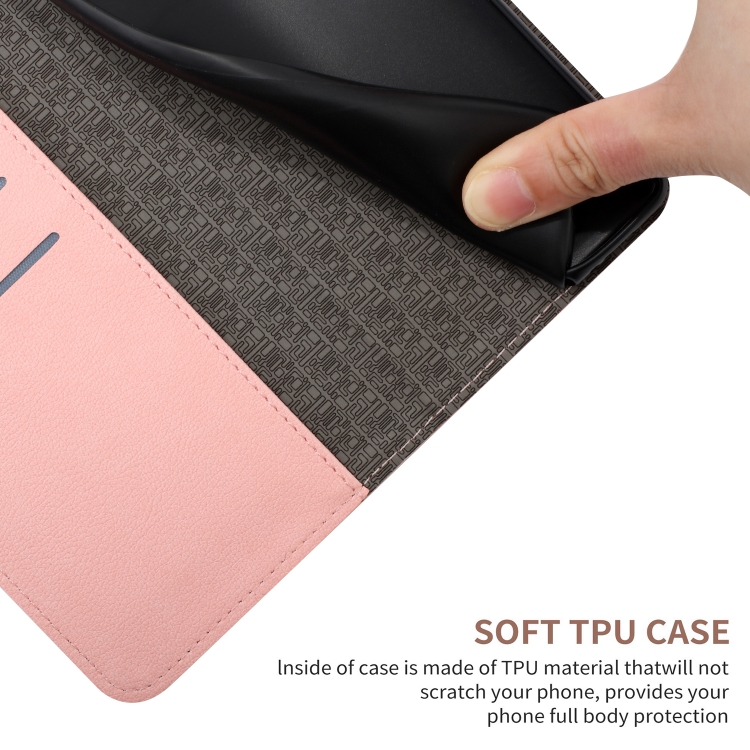 For Samsung Galaxy S24 FE Rhombic Grid Texture Leather Phone Case(Pink) For Samsung Galaxy S24 FE Rhombic Grid Texture Leather Phone Case(Pink)
