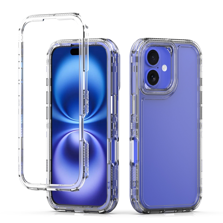For iPhone 16 Acrylic Transparent Phone Case